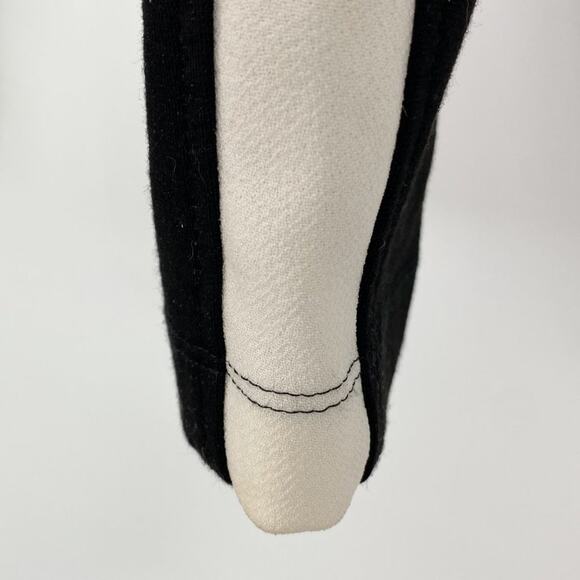 BCBGeneration Black with Ivory Stripe High Waisted Leggings Pants - Picture 8 of 14